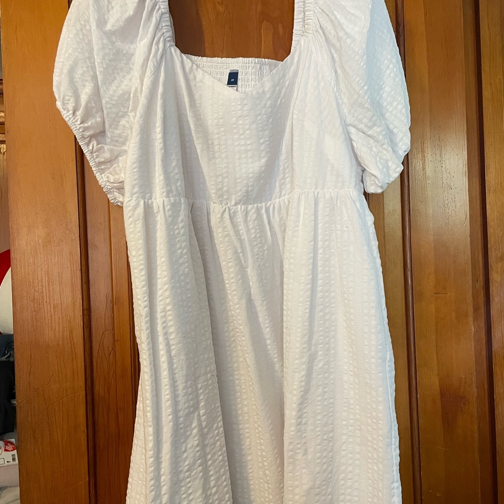 Old Navy White Mini Dress